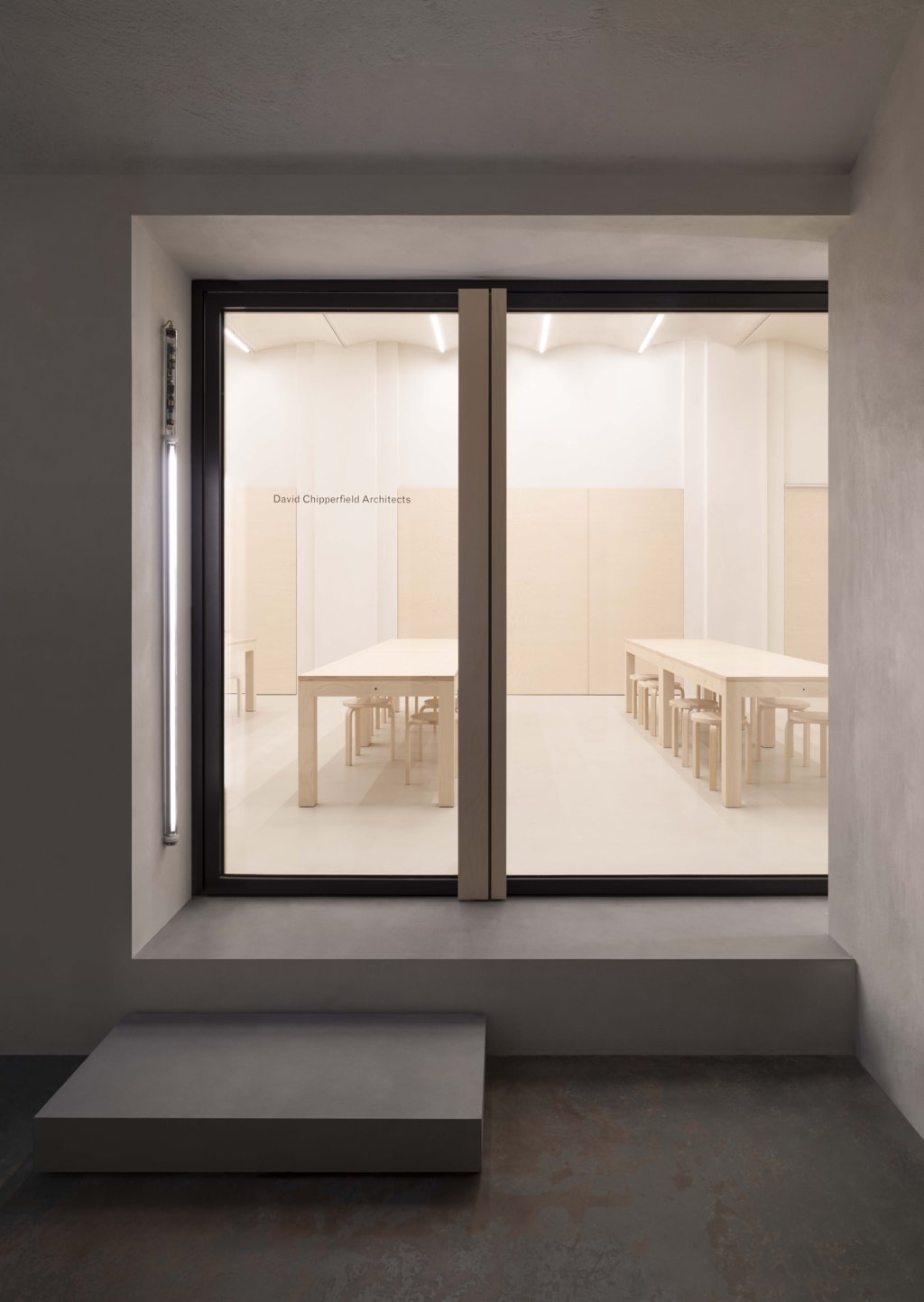 David Chipperfield Architects Milan office, the Atelier from the outside.