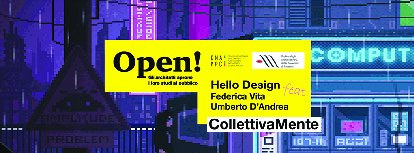 locandina 2019 open studi aperti Hello Design Messina