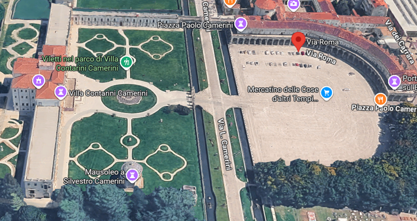 Ci trovate nella cornice delle Logge Palladiane della Città di Piazzola sul Brenta (PD)
